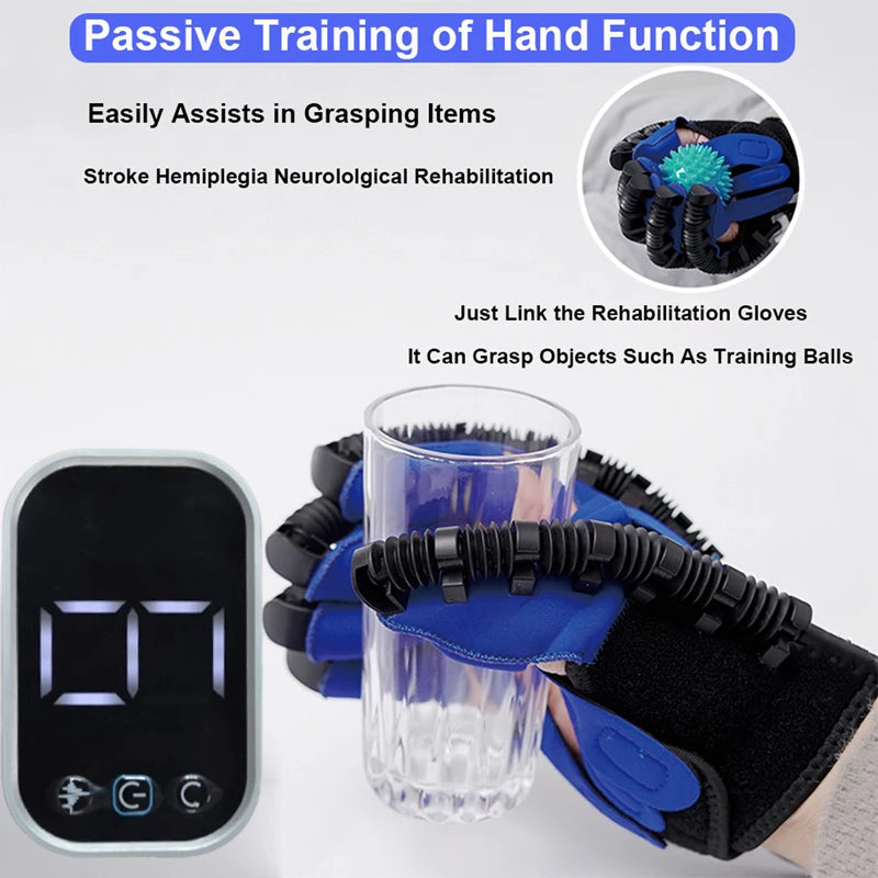Intelligent Rehabilitation Robot Gloves – Stroke and Hemiplegia Hand Therapy Massage Training Gloves