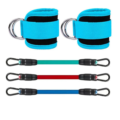 Ankle Straps Resistance Bands Set – Fitness Workout Equipment for Legs, Hips & Glutes Strength Training