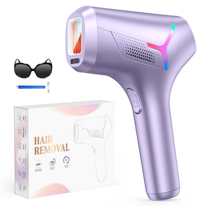 990,000 Flashes IPL Laser Hair Removal Device – Painless Permanent Hair Removal for Women & Men
