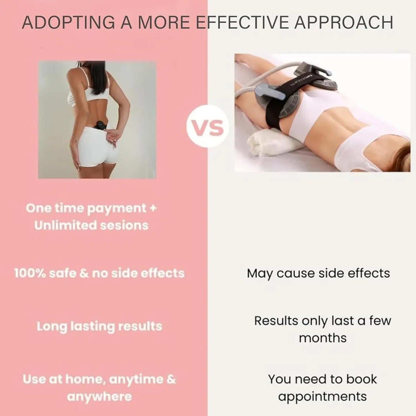 Smart Booty Trainer – Women’s Glute Trainer with 6 Adjustable Modes for Home Workouts