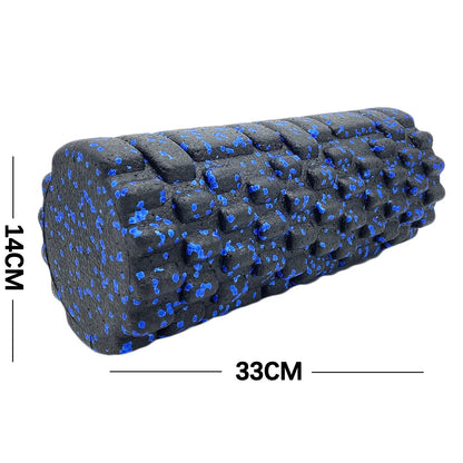 30/33cm Fitness Foam Roller – Yoga & Pilates Massage Roller for Muscle Recovery & Therapy