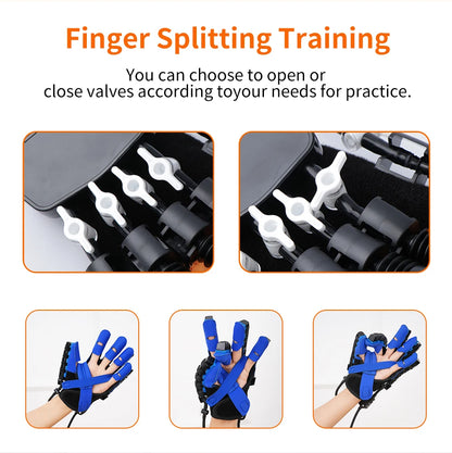 Intelligent Rehabilitation Robot Gloves – Stroke and Hemiplegia Hand Therapy Massage Training Gloves