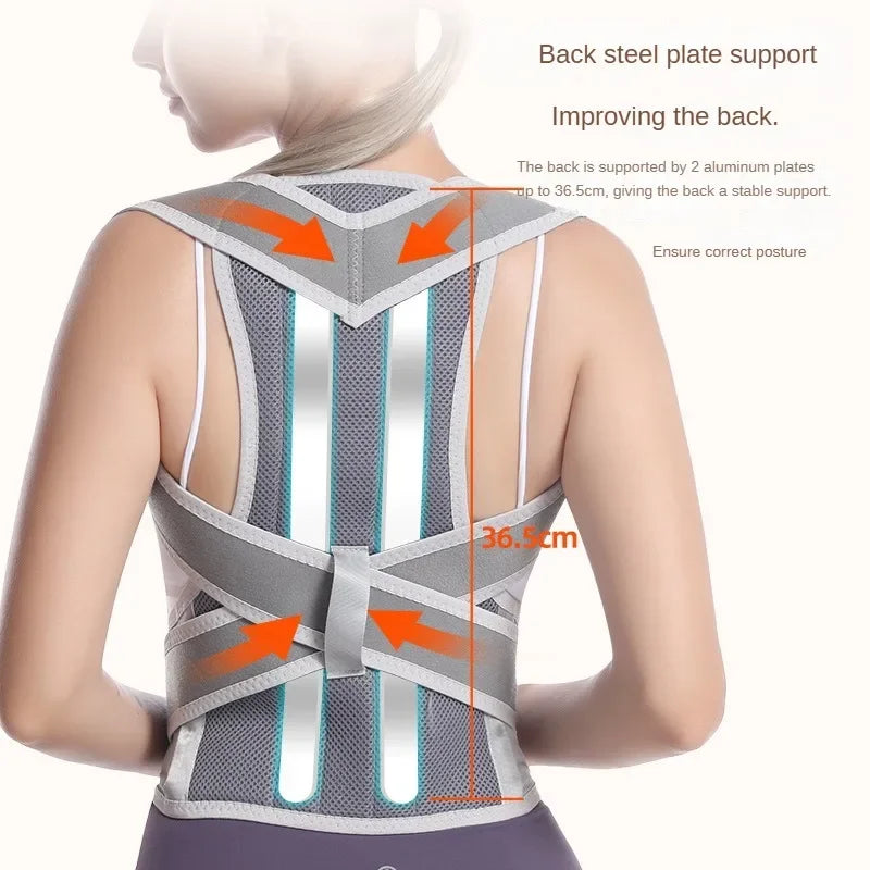 Posture Corrector Brace – Humpback Girdle Keel Spine Support for Scoliosis, Lumbar & Shoulder Alignment