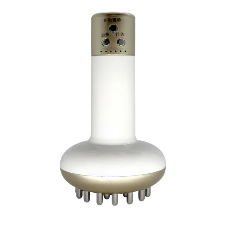 Electric Microcurrent Body Massage Brush – Lymphatic Drainage & Anti-Cellulite Guasha Therapy Device