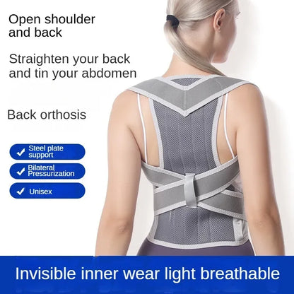 Posture Corrector Brace – Humpback Girdle Keel Spine Support for Scoliosis, Lumbar & Shoulder Alignment