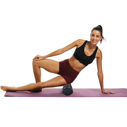 30/33cm Fitness Foam Roller – Yoga & Pilates Massage Roller for Muscle Recovery & Therapy