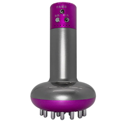 Electric Microcurrent Body Massage Brush – Lymphatic Drainage & Anti-Cellulite Guasha Therapy Device