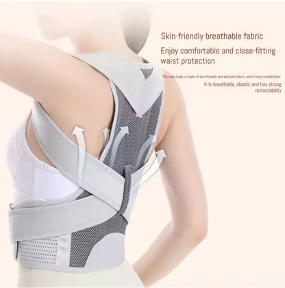 Posture Corrector Brace – Humpback Girdle Keel Spine Support for Scoliosis, Lumbar & Shoulder Alignment