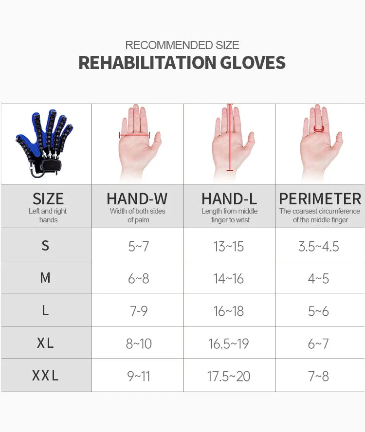 Intelligent Rehabilitation Robot Gloves – Stroke and Hemiplegia Hand Therapy Massage Training Gloves