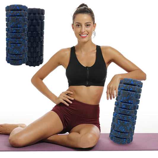 30/33cm Fitness Foam Roller – Yoga & Pilates Massage Roller for Muscle Recovery & Therapy