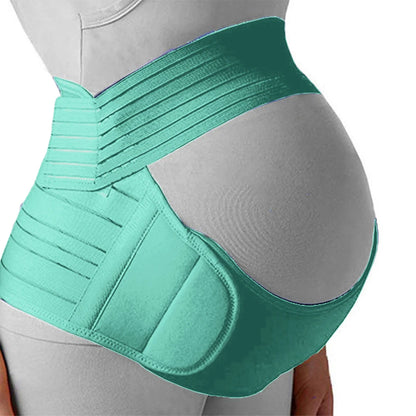 Maternity Belt 3-in-1 Pregnancy Support Band | Belly, Back, Pelvic & Hip Pain Relief Brace | Adjustable Prenatal Belly Support for Pregnant Women