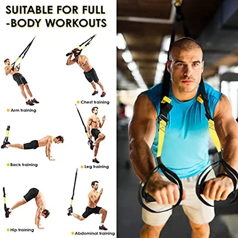 TRX GO Home Gym Suspension Trainer | Portable Full-Body Workout System for Strength, Core & Bodyweight Training at Home or Travel