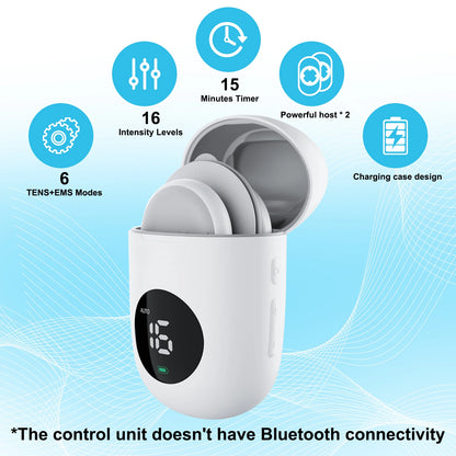 Wireless TENS & EMS Muscle Stimulator – 6 Massage Modes & 16 Intensity Levels for Full-Body Pain Relief and Recovery