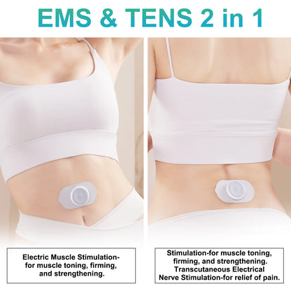 Wireless TENS & EMS Muscle Stimulator – 6 Massage Modes & 16 Intensity Levels for Full-Body Pain Relief and Recovery